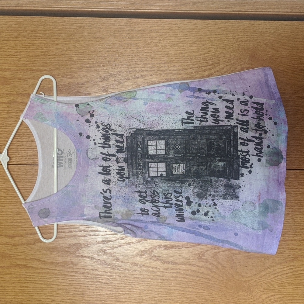 Dr Who Tank Top